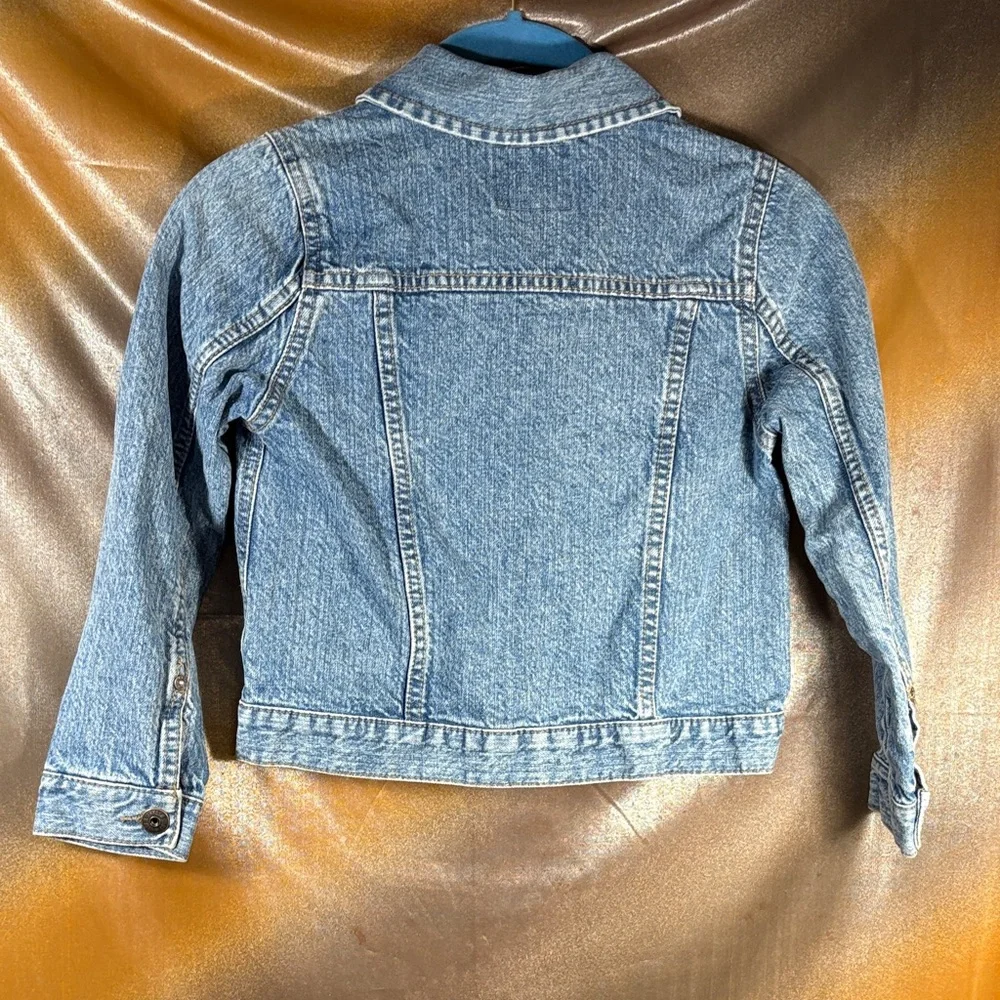 OshKosh B'gosh Light Blue Denim‎ 7/7a kids Jacket. Box S